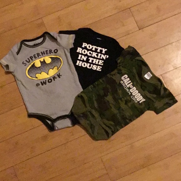 Other - Boys graphic onesies bundle